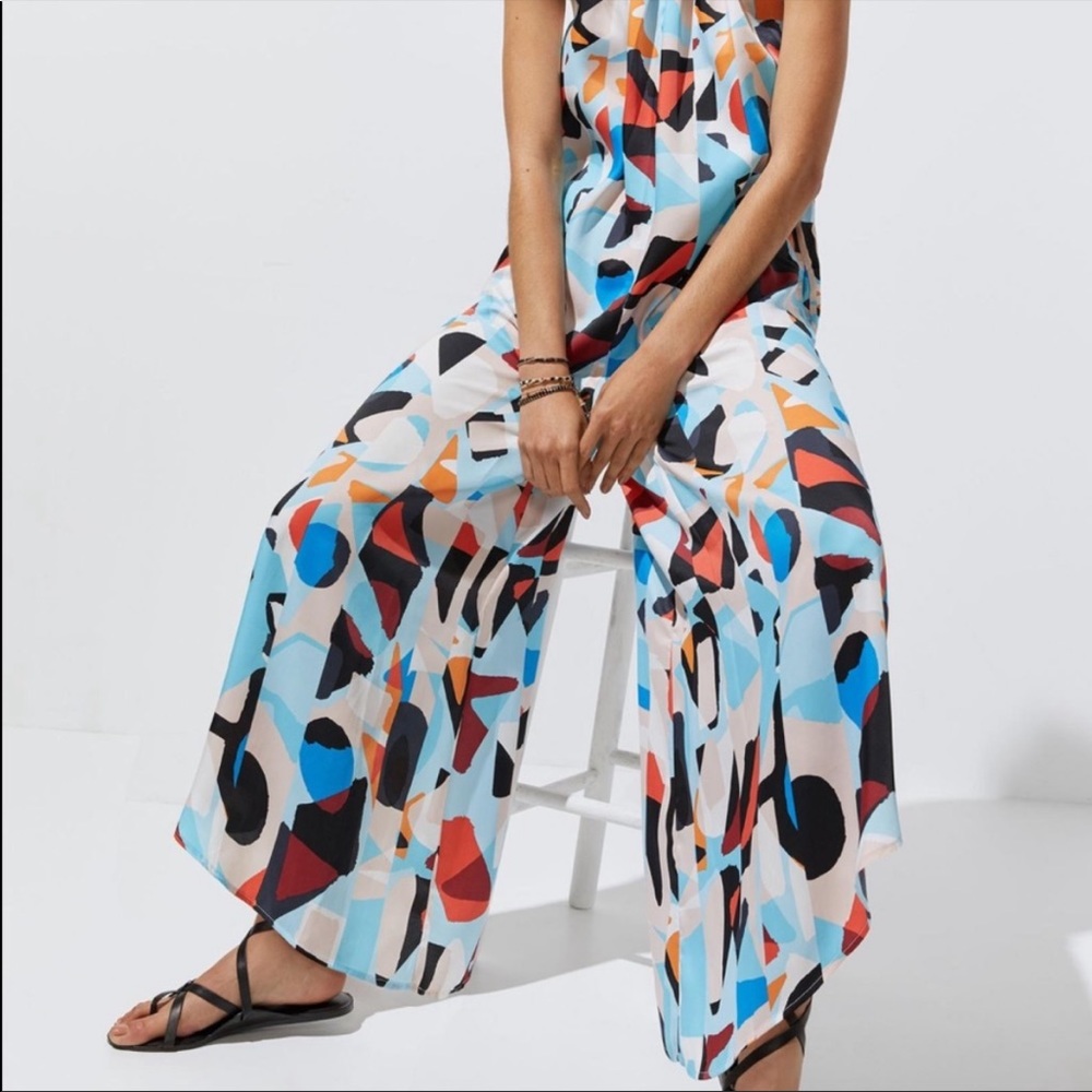 Anthropologie Breezy Wide Leg Jumpsuit